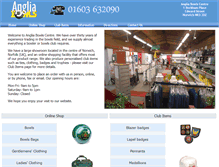 Tablet Screenshot of angliabowlscentre.co.uk